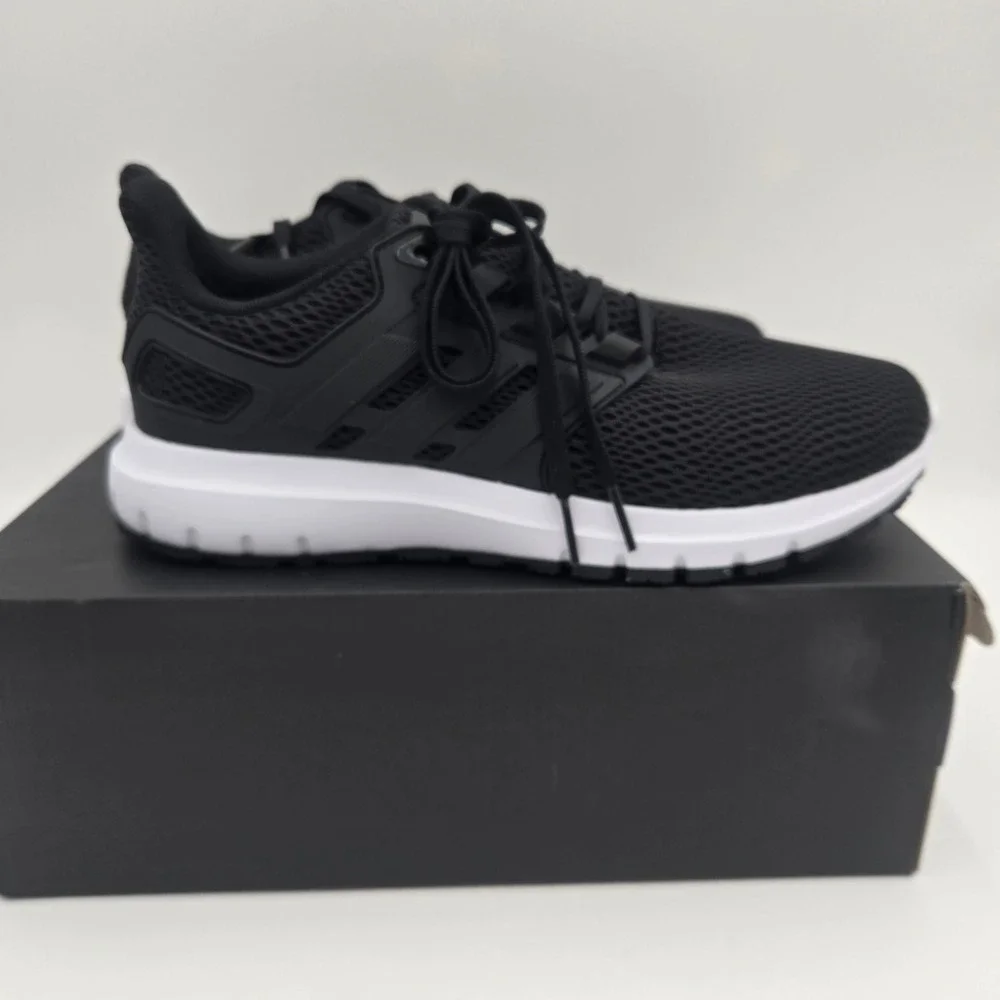 Adidas Ultimashow Womens Running Shoes Core Black White FX3636 Size 8.5 NEW